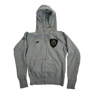 Nike Manny Pacquiao Women’s Hoodie Sweatshirt Size Medium Gray Full Zip